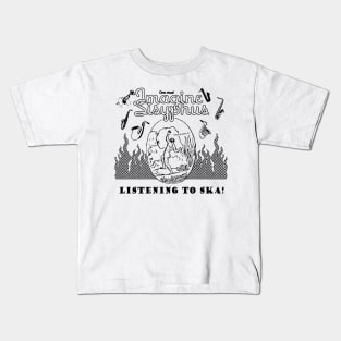 Imagine Sisyphus Listening to Ska Kids T-Shirt